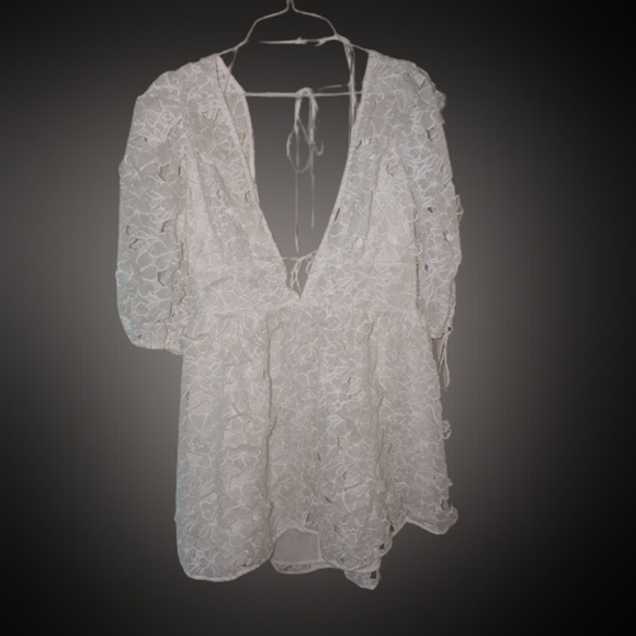 For Love & Lemons Leighton Mini Dress - Picture 3 of 4